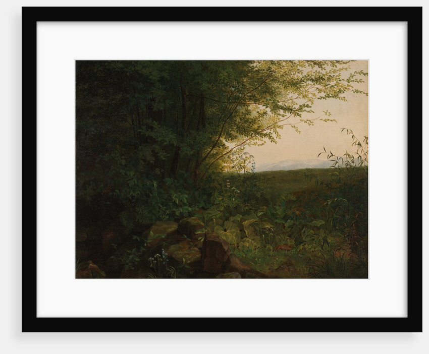 At the Edge of the Forest, ca. 1820 by August Heinrich