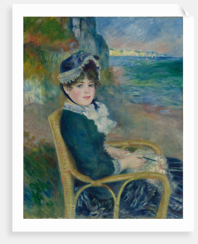 By the Seashore, 1883 by Pierre-Auguste Renoir