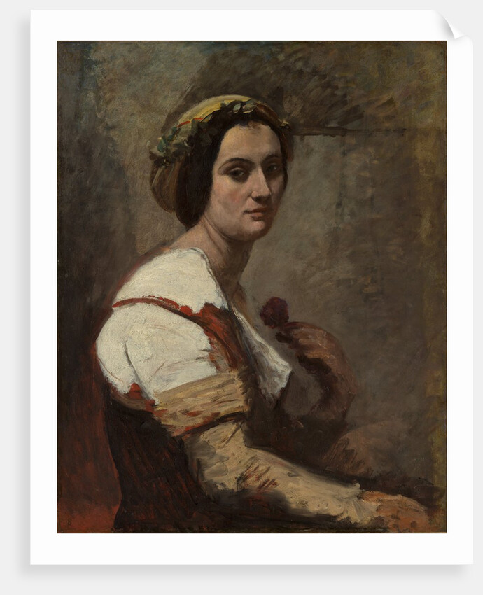 Sibylle, ca. 1870 by Jean-Baptiste-Camille Corot