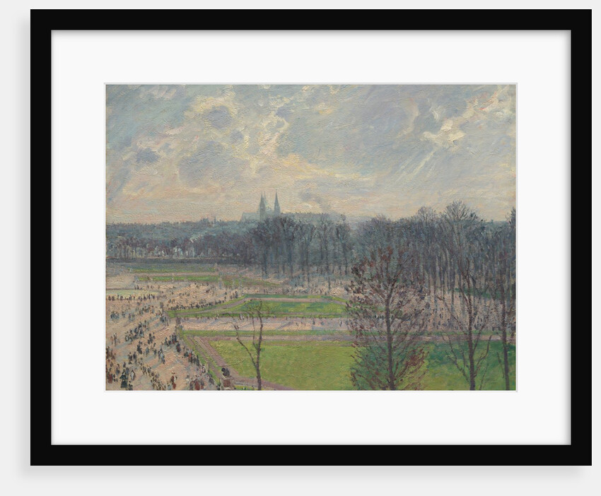 The Garden of the Tuileries on a Winter Afternoon, 1899 by Camille Pissarro