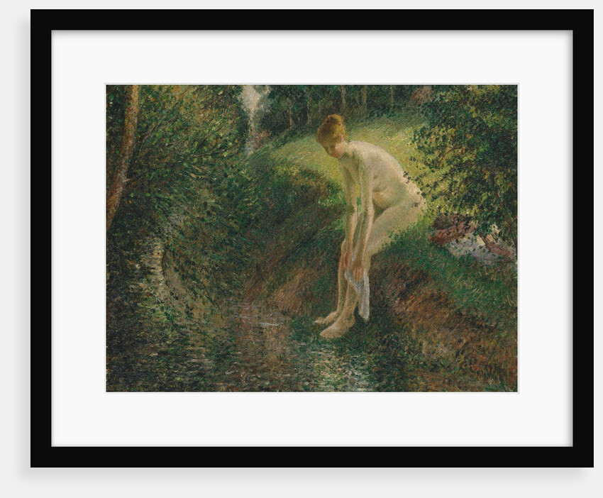 Bather in the Woods, 1895 by Camille Pissarro
