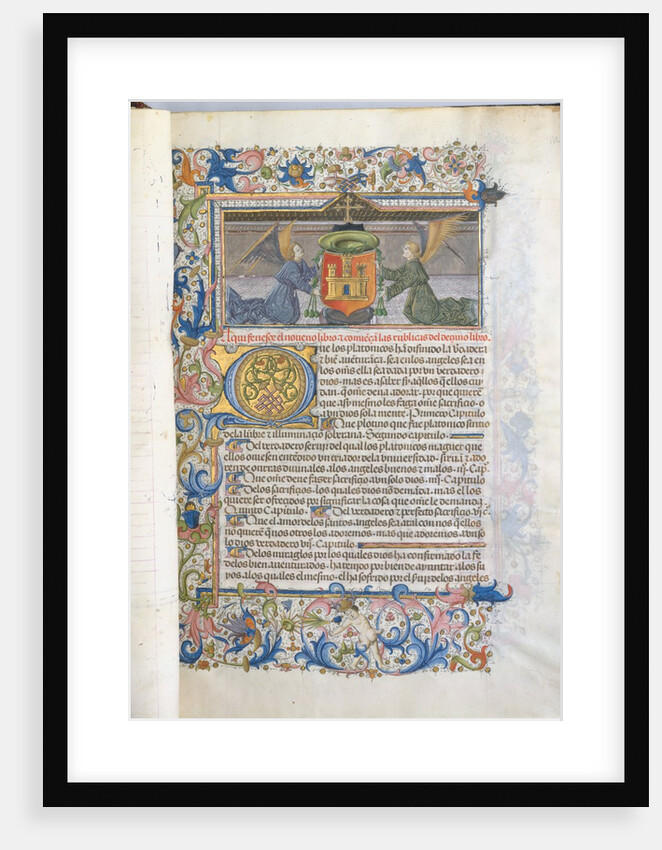 Spanish Translation of Saint Augustine's 'City of God', 1446-82 by Cano de Aranda