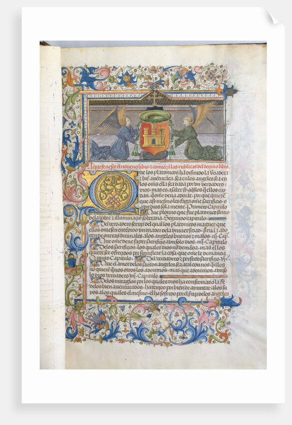 Spanish Translation of Saint Augustine's 'City of God', 1446-82 by Cano de Aranda