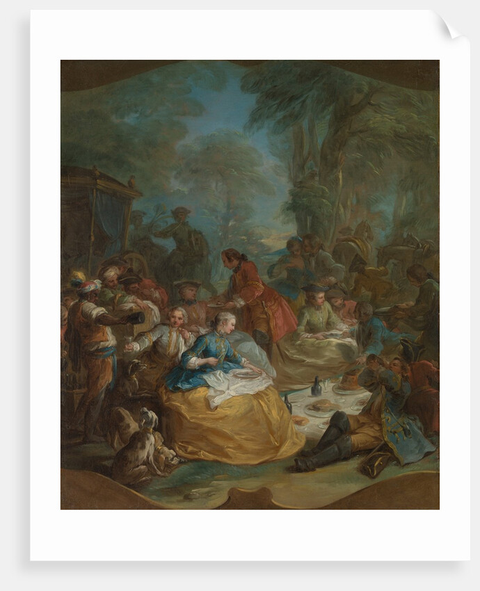 Halt of the Hunt, ca. 1737 by Carle van Loo