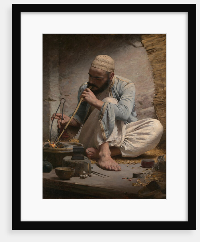 The Arab Jeweler, ca. 1882 by Charles Sprague Pearce