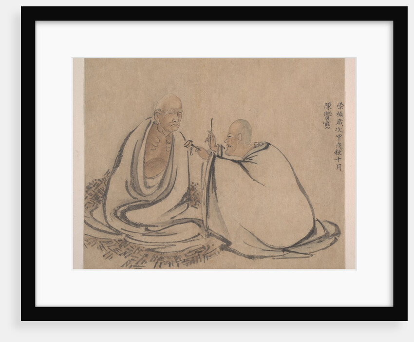 The Sixteen Luohans, spurious date of 1634 by Unknown