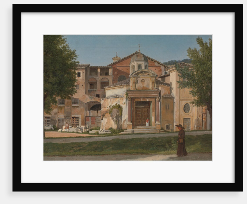 A Section of the Via Sacra, Rome, ca. 1814-15 by CW Eckersberg