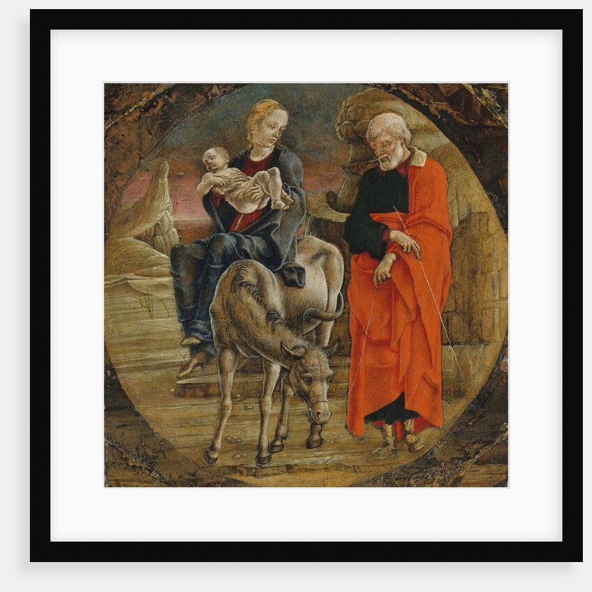 The Flight into Egypt, 1470s by Cosmè Tura