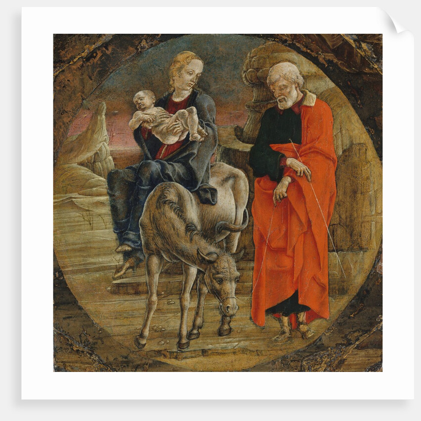 The Flight into Egypt, 1470s by Cosmè Tura