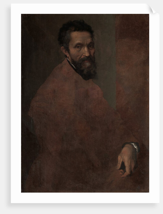 Michelangelo Buonarroti, probably ca. 1544 by Daniele da Volterra