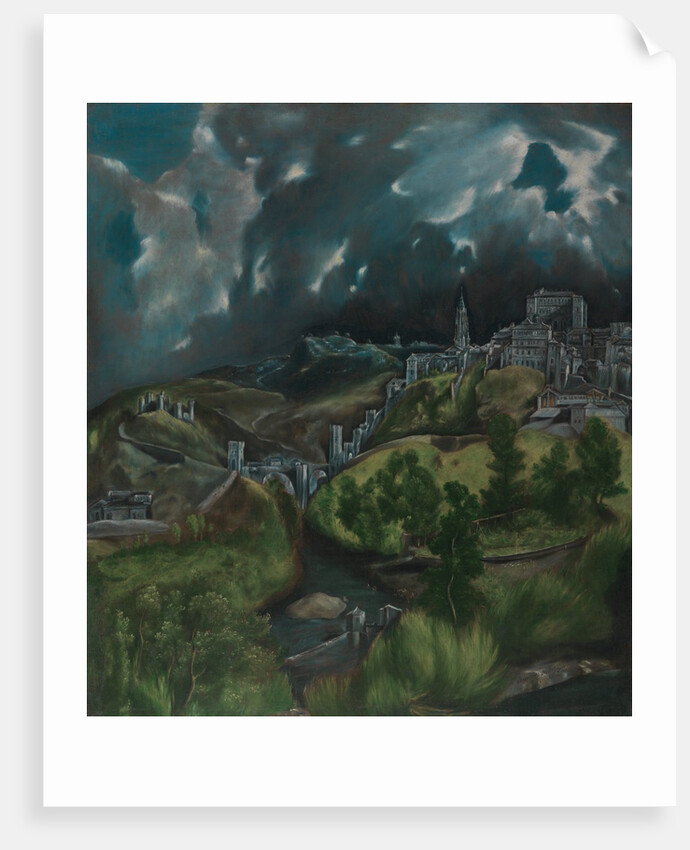 View of Toledo, ca. 1599-1600 by El Greco