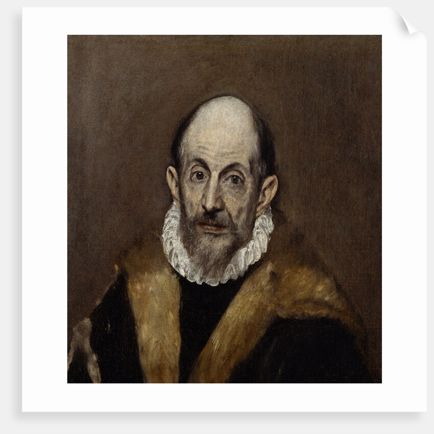 Portrait of an Old Man, ca. 1595-1600 by El Greco