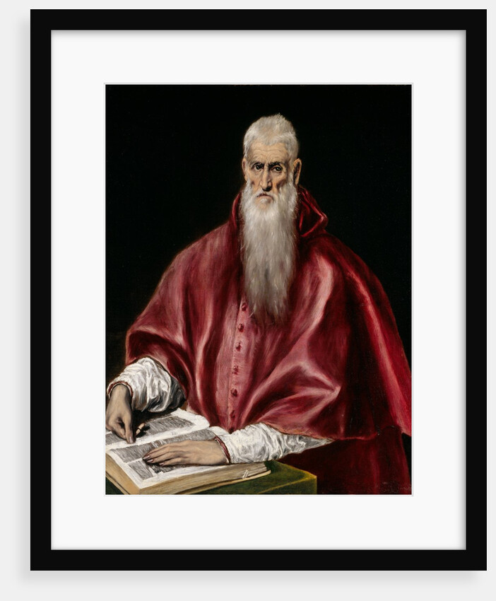 Saint Jerome as Scholar, ca. 1610 by El Greco
