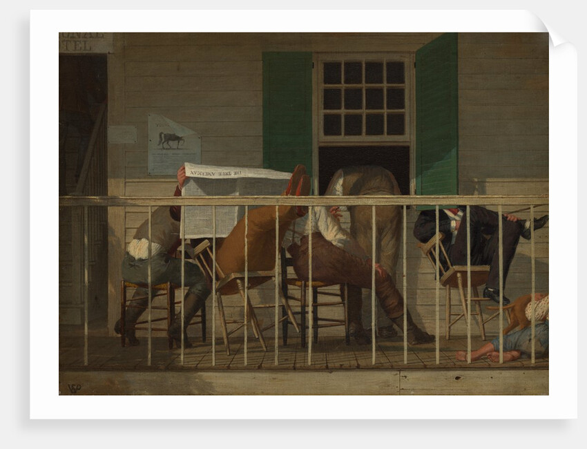 The True American, ca. 1874 by Enoch Wood Perry