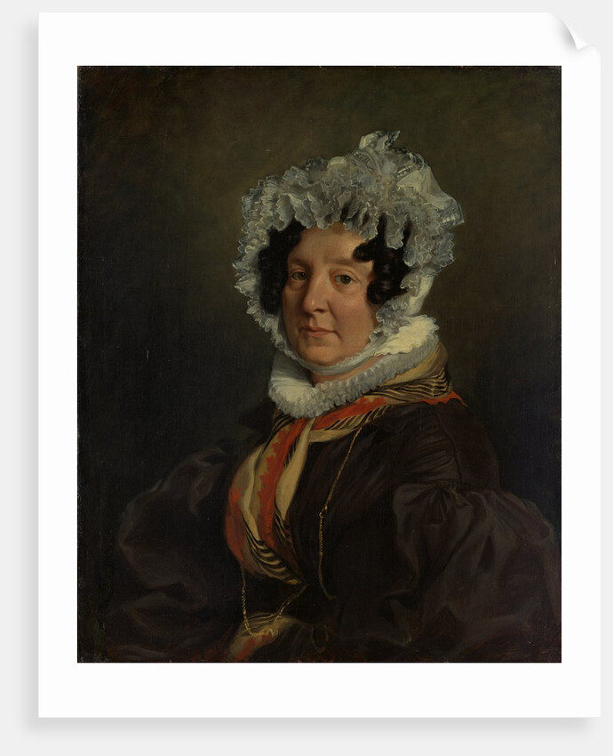 Madame Henri François Riesener, 1835 by Eugene Delacroix