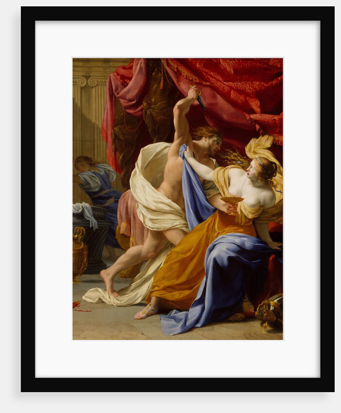 The Rape of Tamar, probably ca. 1640 by Eustache Le Sueur