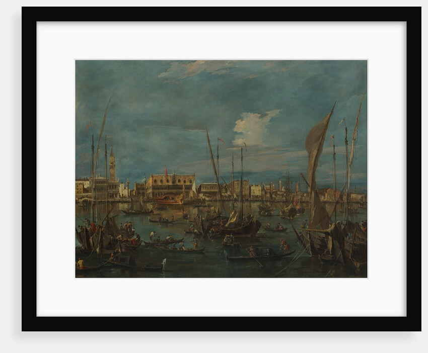 Venice from the Bacino di San Marco, ca. 1765 by Francesco Guardi