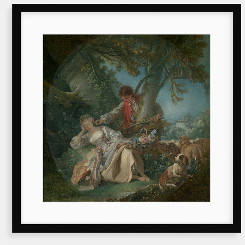 The Interrupted Sleep, 1750 by Francois Boucher