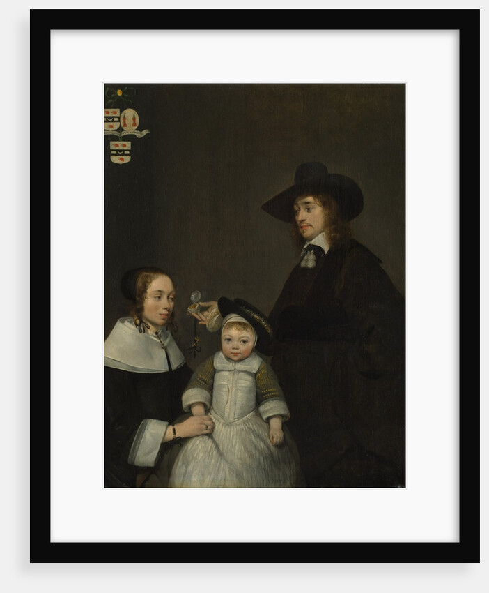 The Van Moerkerken Family, ca. 1653-54 by Gerard Terborch II