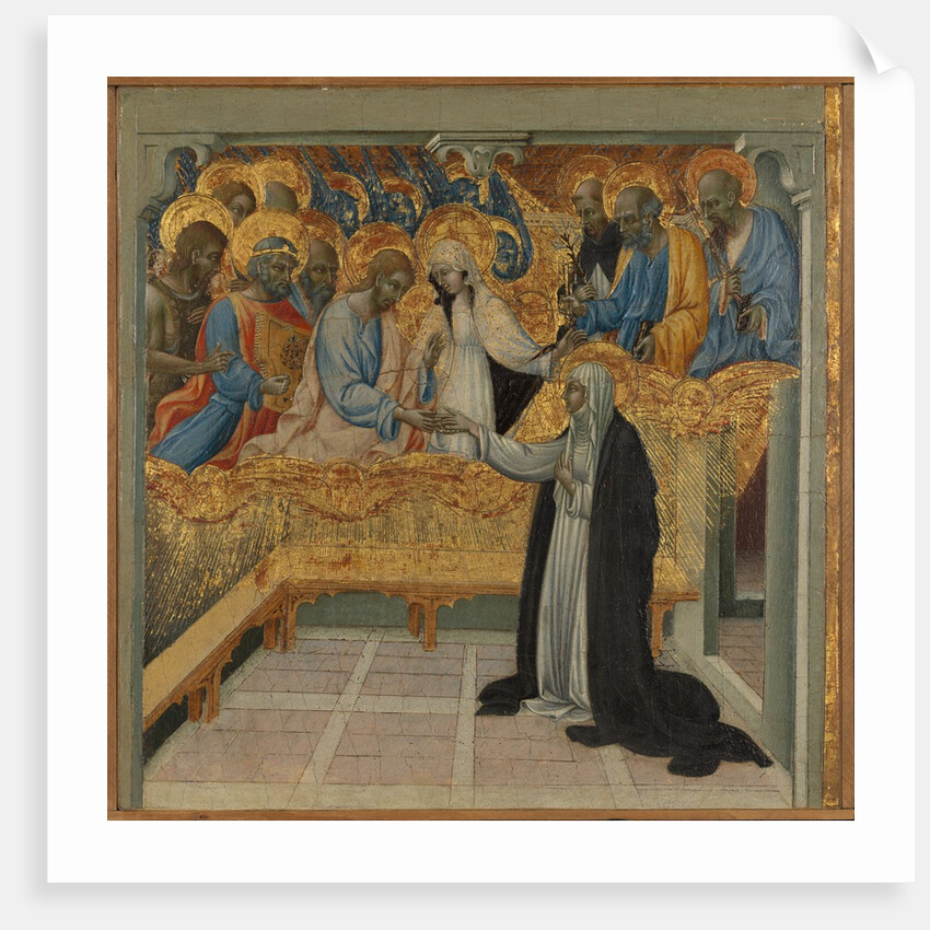 The Mystic Marriage of Saint Catherine of Siena by Giovanni di Paolo