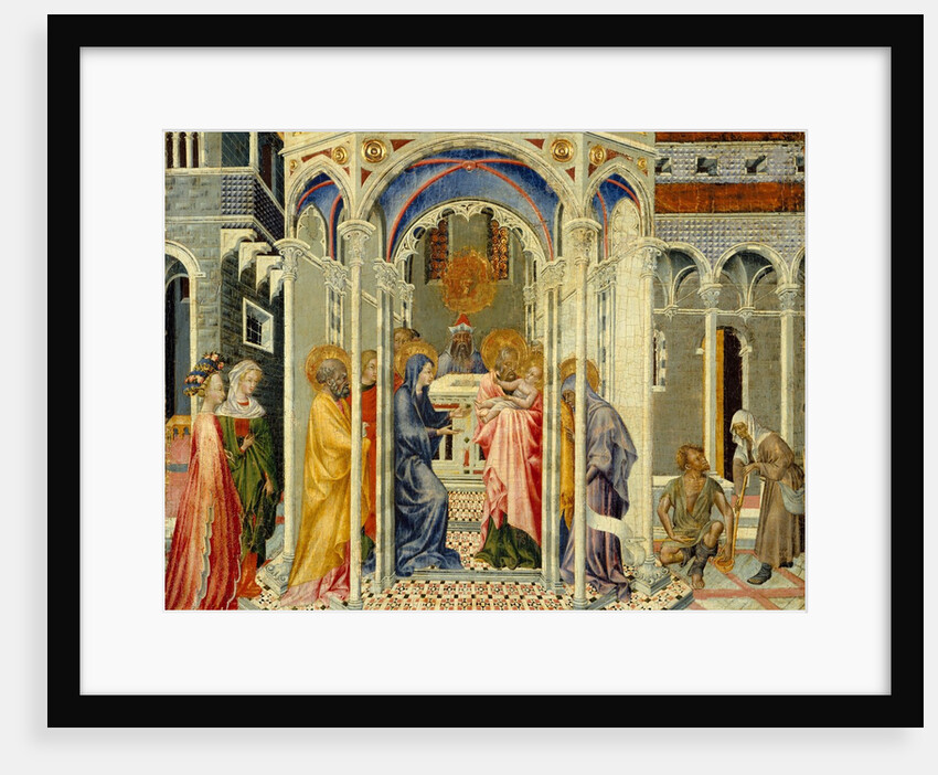 The Presentation of Christ in the Temple, ca. 1435 by Giovanni di Paolo