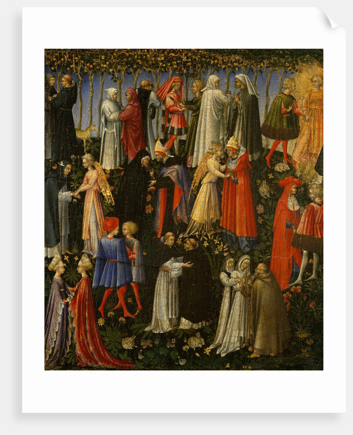 Paradise, 1445 by Giovanni di Paolo