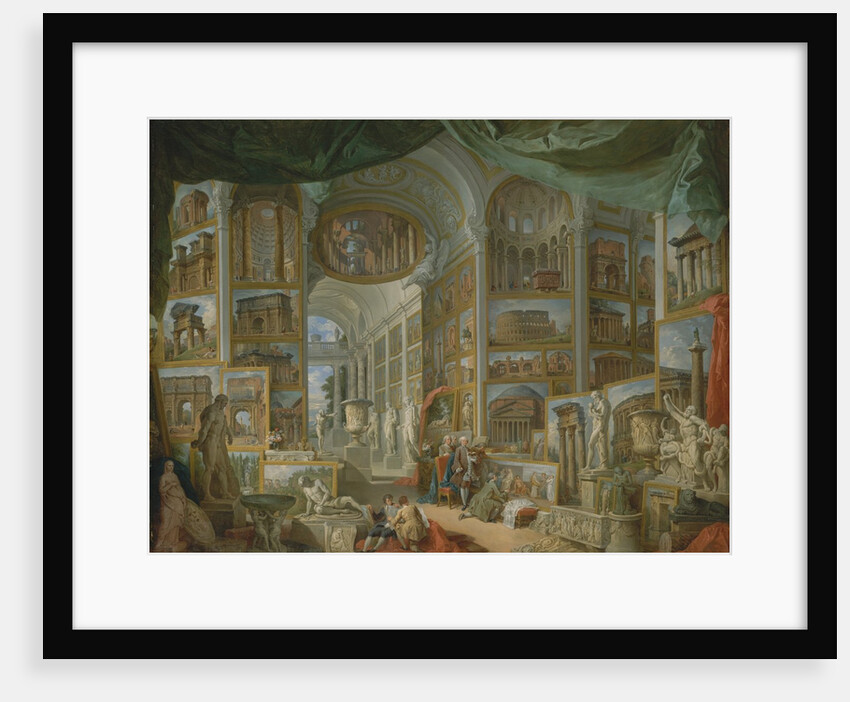 Ancient Rome, 1757 by Giovanni Paolo Panini