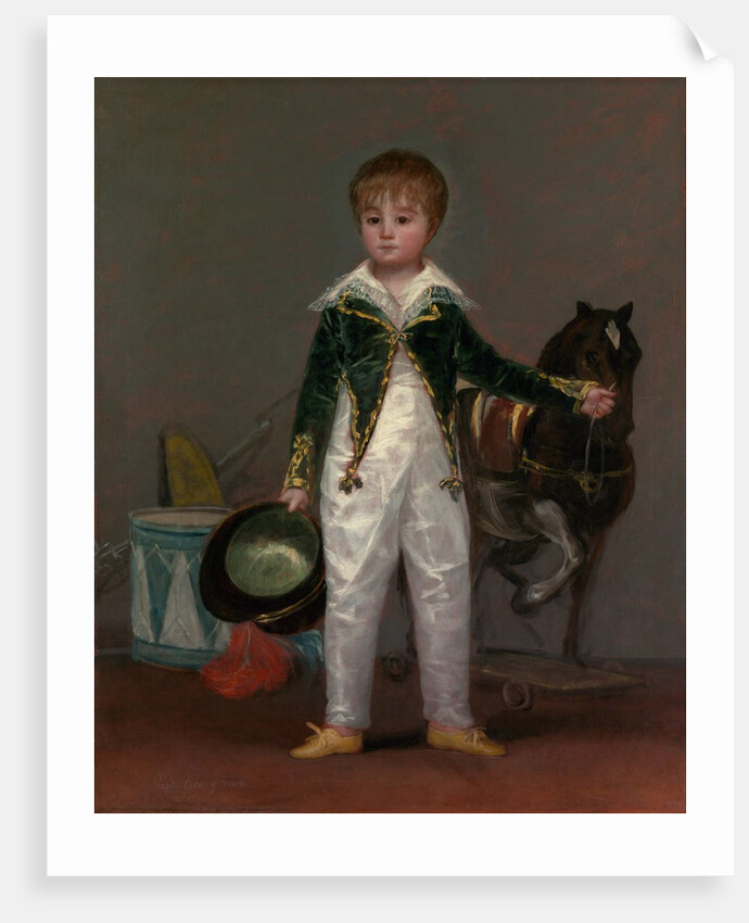 José Costa y Bonells, Called Pepito, ca. 1810 by Francisco Goya