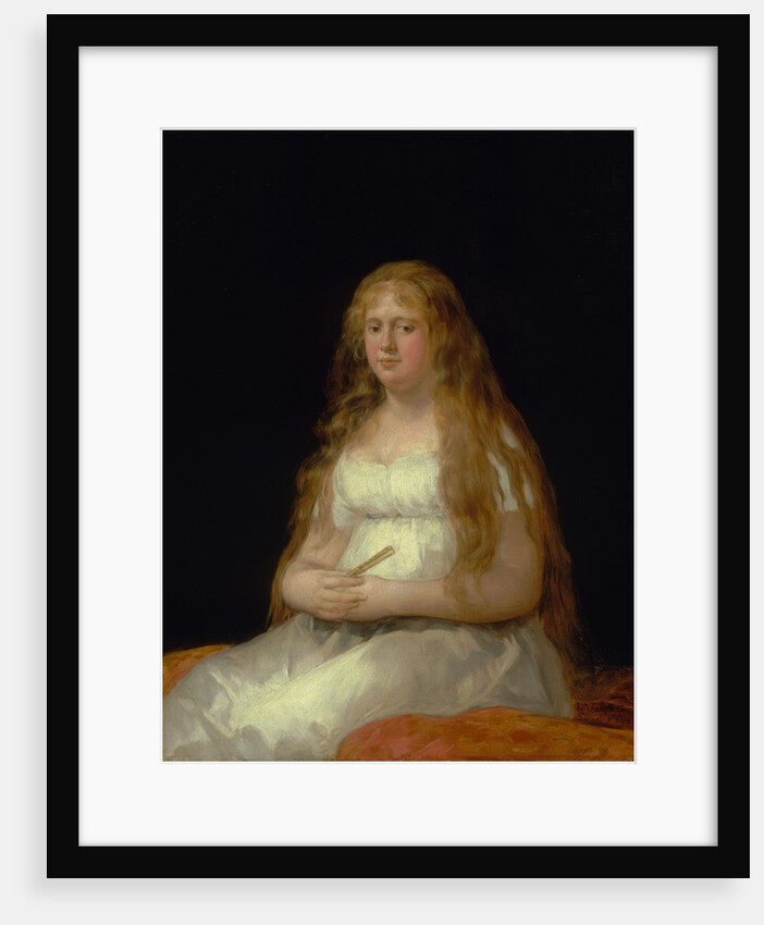 Josefa de Castilla Portugal y van Asbrock de Garcini, 1804 by Francisco Goya