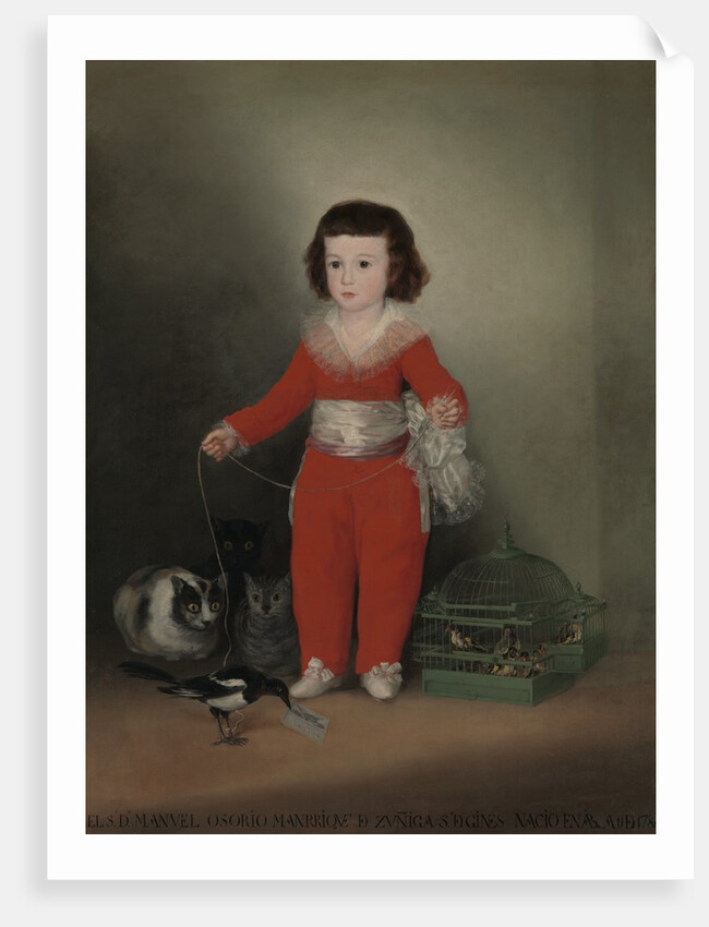 Manuel Osorio Manrique de Zuñiga, 1787-88 by Francisco Goya