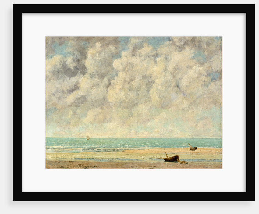 The Calm Sea, 1869 by Gustave Courbet