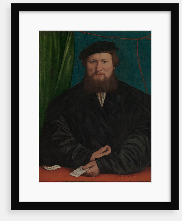 Derick Berck of Cologne, 1536 by Hans Holbein the Younger
