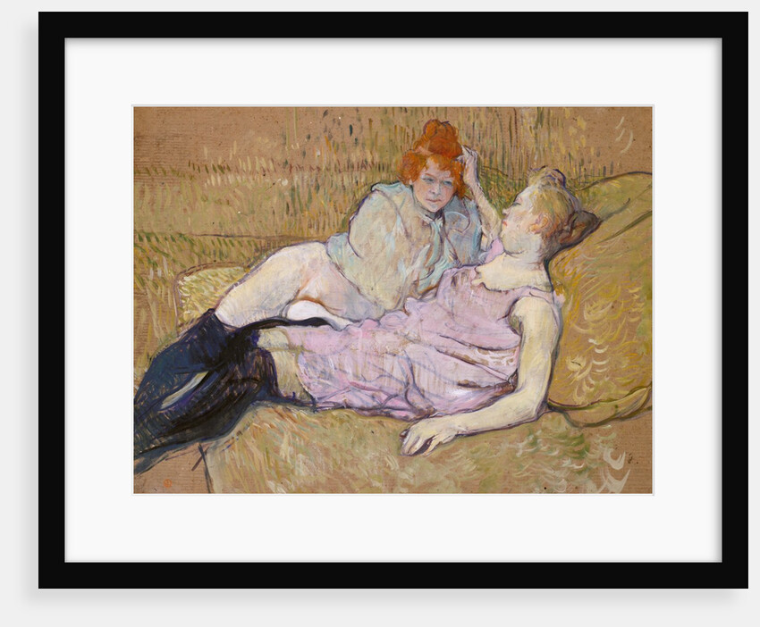 The Sofa, ca. 1894-96 by Henri de Toulouse-Lautrec