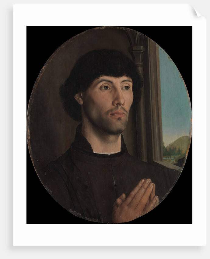 Portrait of a Man, ca. 1475 by Hugo van der Goes
