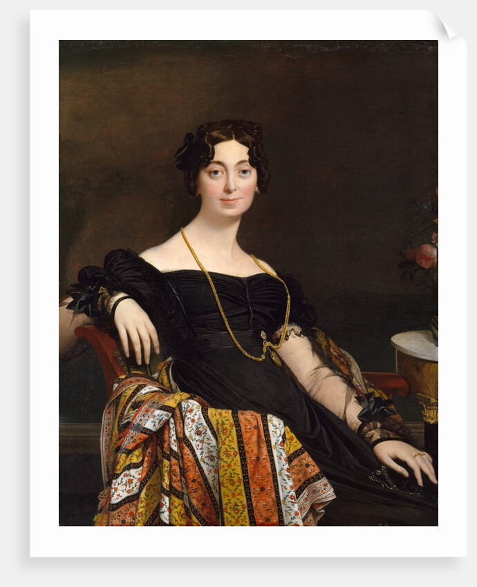 Madame Jacques-Louis Leblanc, 1823 by Jean-Auguste-Dominique Ingres