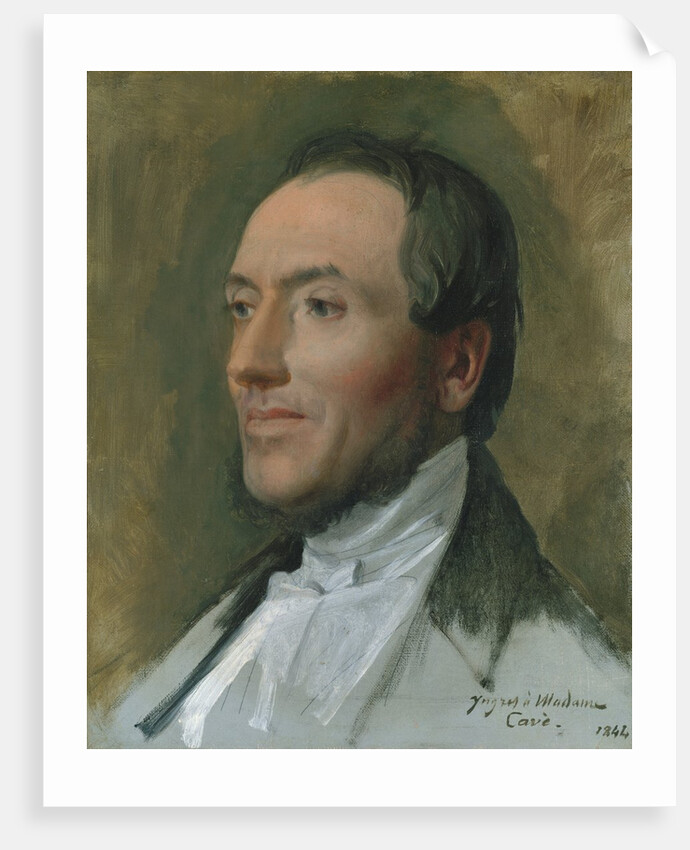 Edmond Cavé, 1844 by Jean-Auguste-Dominique Ingres