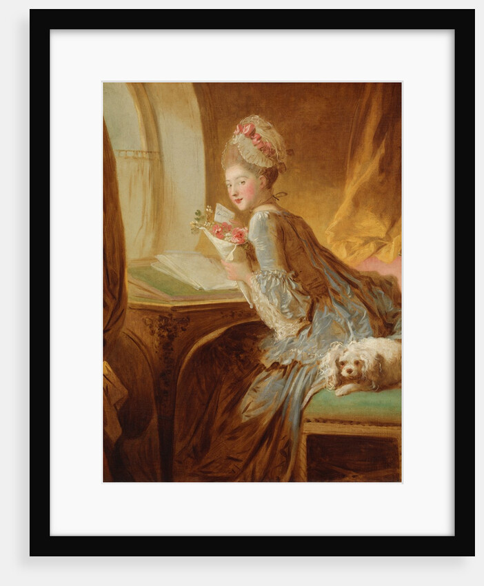 The Love Letter, early 1770s by Jean-Honore Fragonard
