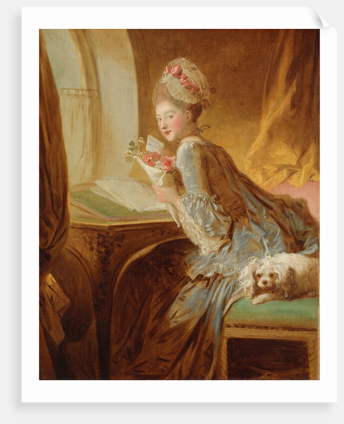 The Love Letter, early 1770s by Jean-Honore Fragonard