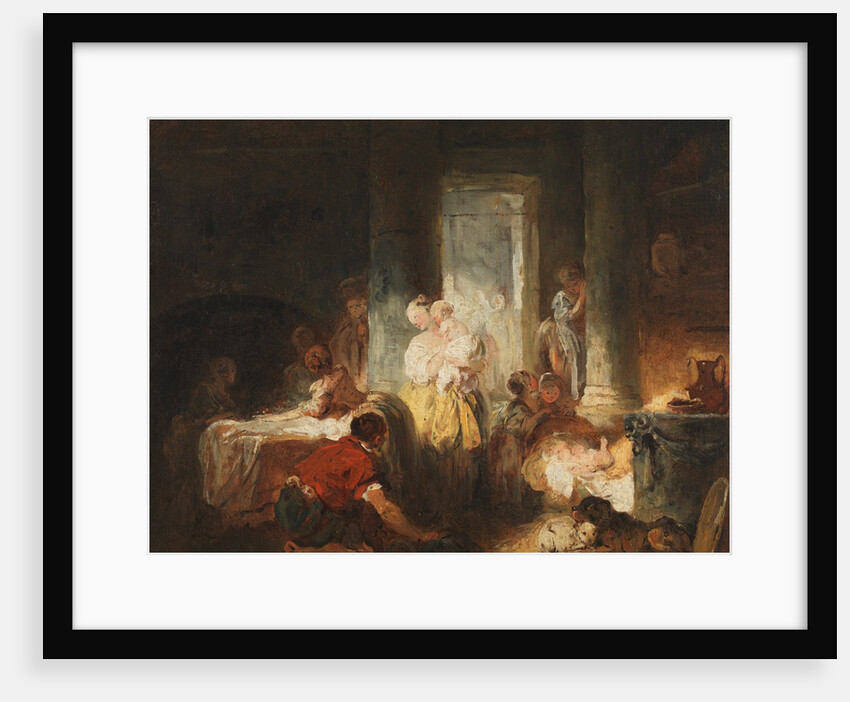 Roman Interior, ca. 1760 by Jean-Honore Fragonard