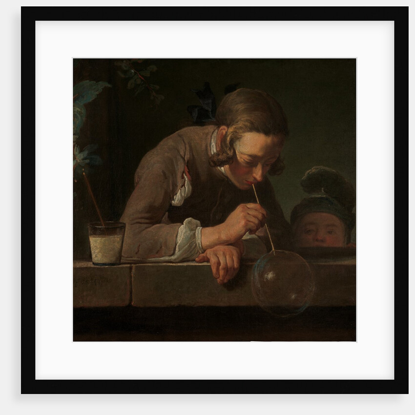 Soap Bubbles, ca. 1733-34 by Jean-Simeon Chardin