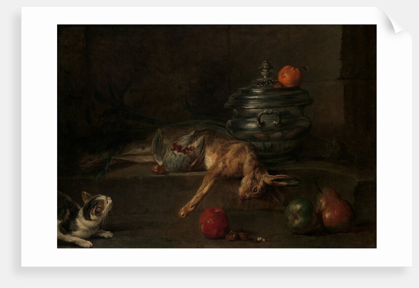 The Silver Tureen, ca. 1728-30 by Jean-Simeon Chardin