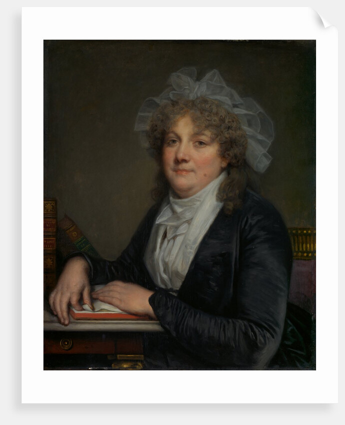 Madame Jean-Baptiste Nicolet, late 1780s by Jean-Baptiste Greuze