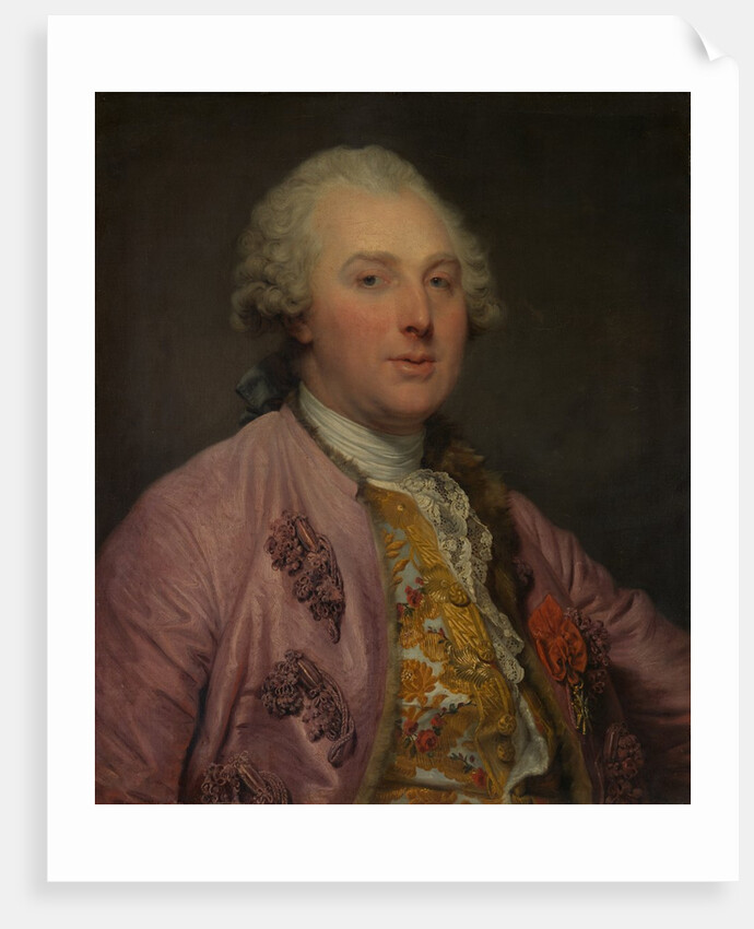 Charles Claude de Flahaut, Comte d'Angiviller, 1763 by Jean-Baptiste Greuze