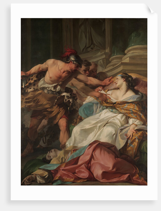 The Death of Harmonia, ca. 1740-41 by Jean Baptiste Marie Pierre