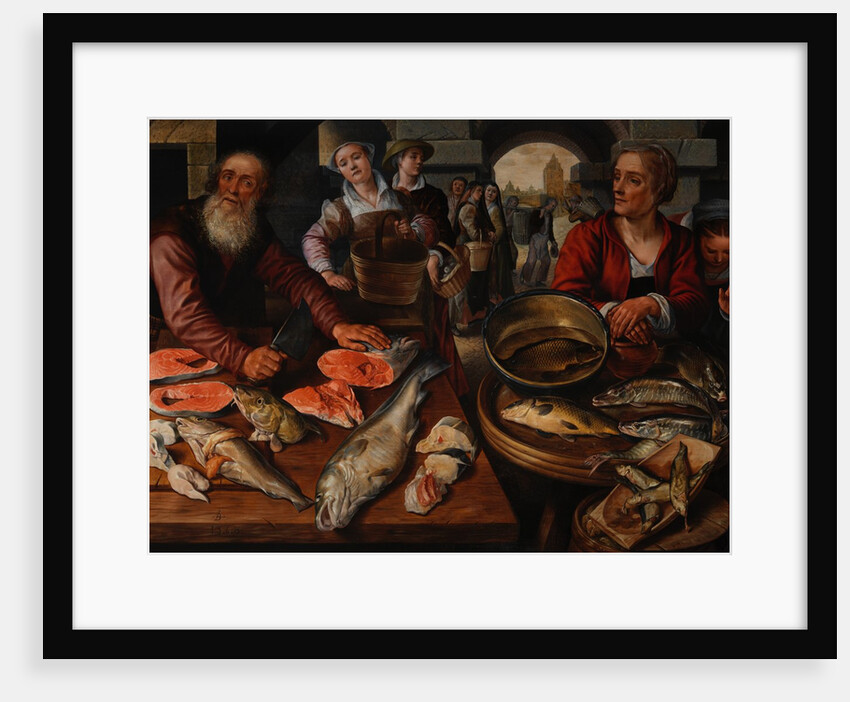 Fish Market, 1568 by Joachim Beuckelaer