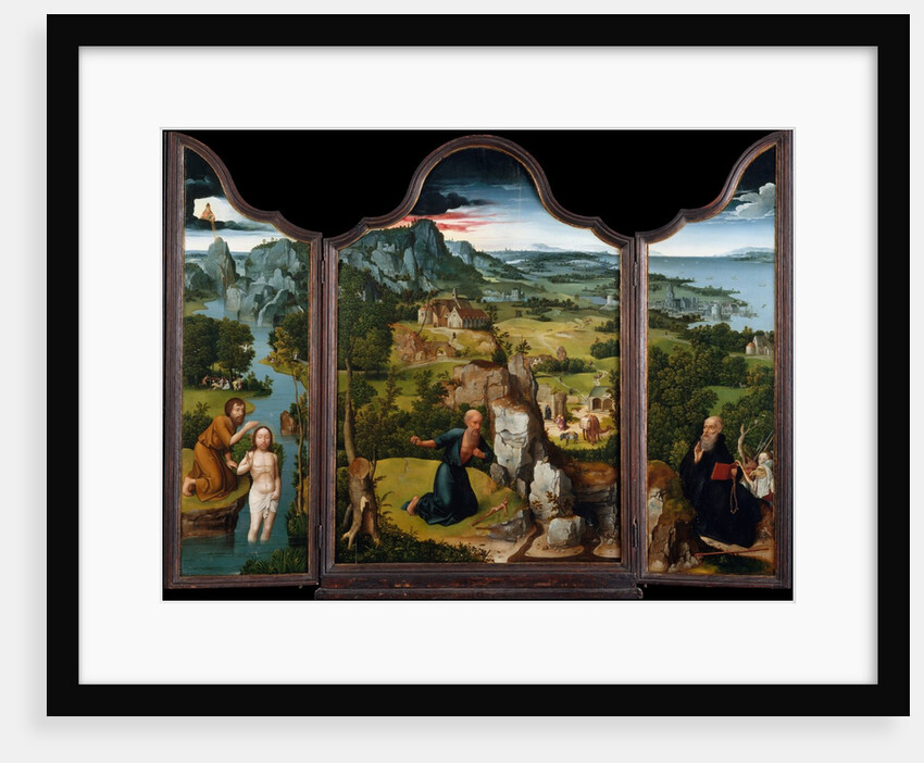 The Penitence of Saint Jerome, ca. 1512-15 by Joachim Patinir