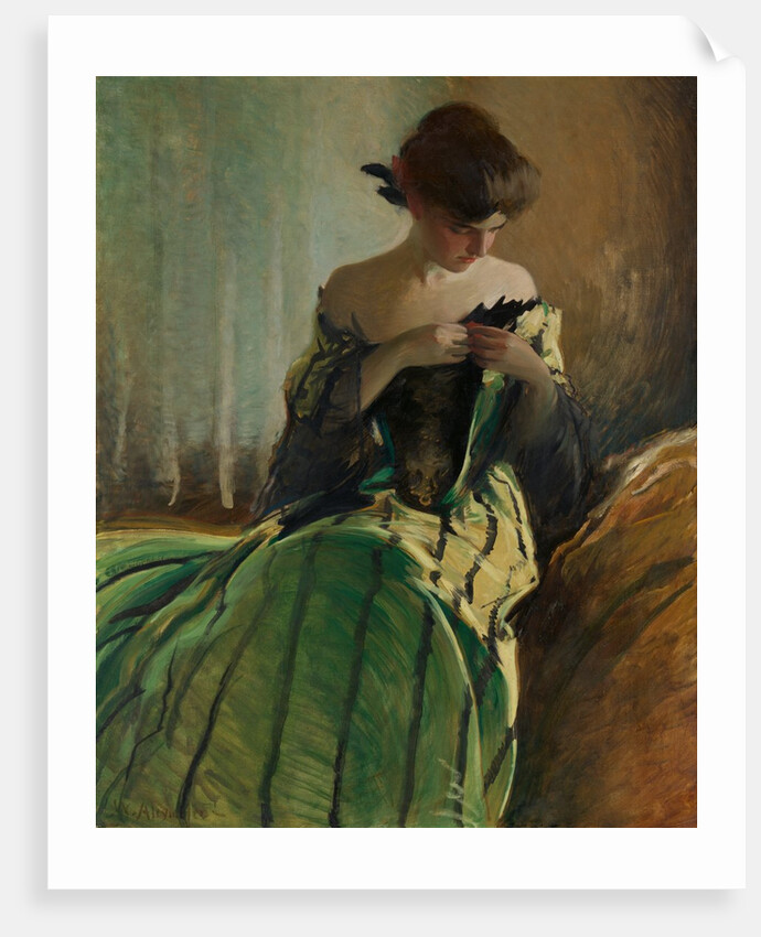 Study in Black and Green, 1906 by John White Alexander