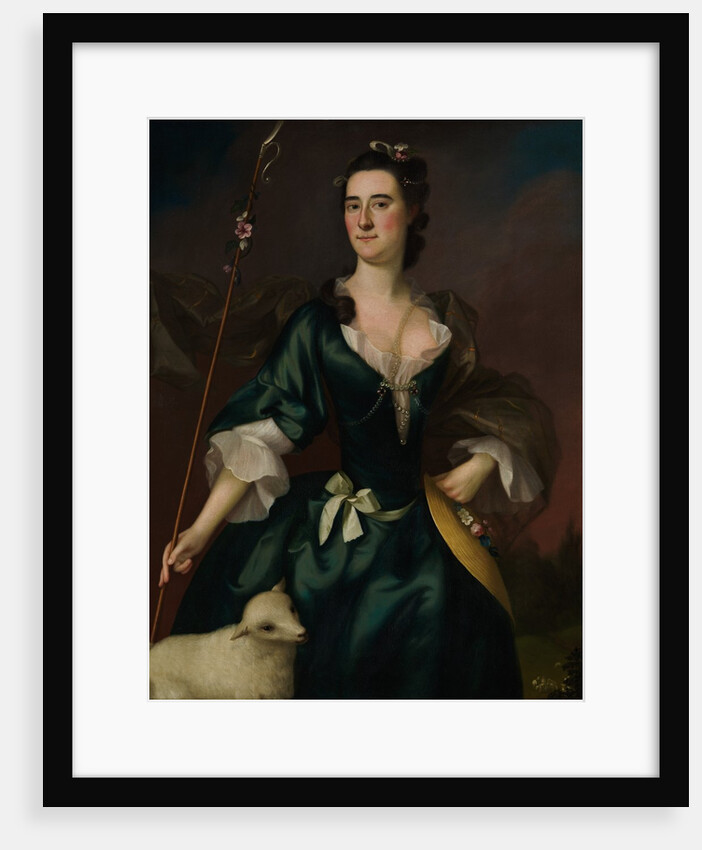 Mary Sylvester, 1754 by Joseph Blackburn