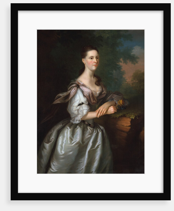 Mrs. Samuel Cutts, ca. 1762-63 by Joseph Blackburn