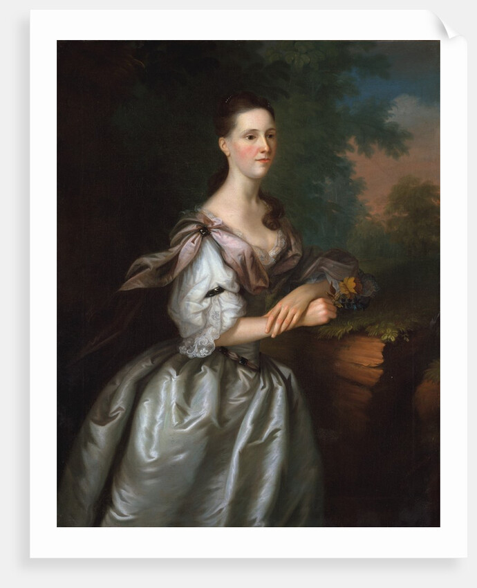 Mrs. Samuel Cutts, ca. 1762-63 by Joseph Blackburn